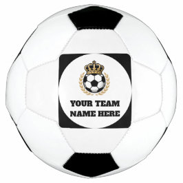 Customisable Soccer Team Football King Logo Voetbal