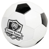 Customisable Soccer Team Jaguar Logo Soccer Ball  (3/4)
