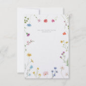 Customisable wedding invitation kaart (Voorkant)