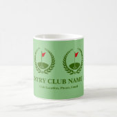 Customisé Golf Club Membre Cadeau Café Mug (Centre)