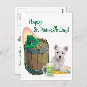 Customise-Le ! Carte de la Saint-Patrick pour les  (Devant / Derrière)