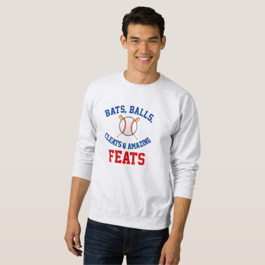 Customisé # sweatshirt de base-ball (Devant entier)