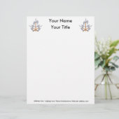 Customisée En-tête de lettre 8,5" x 11" (Debout devant)