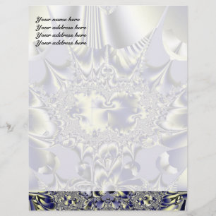Customisée En-tête de lettre Chaos Violet