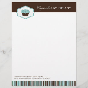 Customisée En-tête de lettre de boulangerie