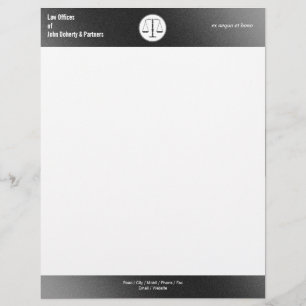 Customisée En-tête de lettre de CABINETS JURIDIQUES