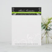 Customisée En-tête de lettre élégant et audacieux (Debout devant)