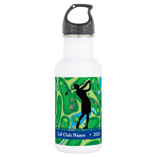 Customiser Bouteille d'eau de golf pour femmes (Devant)
