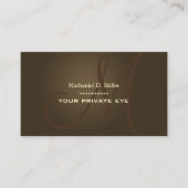 Customiser ce carte de visite de monogramme (Devant)