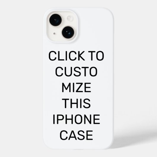 CUSTOMISER CE COQUE IPHONE (Verso)
