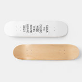 CUSTOMISER CE PONT SKATEBOARD (Horz)