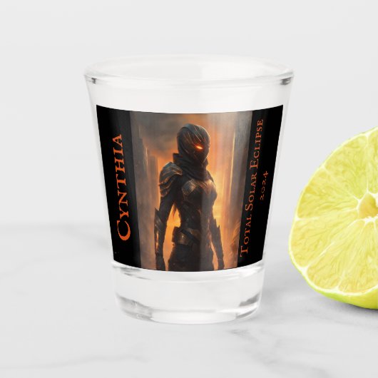 Customiser ce verre de verre de tir souvinier avec (Devant)