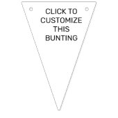 CUSTOMISER CES DRAPEAUX DE BUNTING (Premier drapeau)