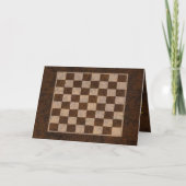Customiser Cette Échecs, Vérificateurs, Carte D'Éb (Devant)