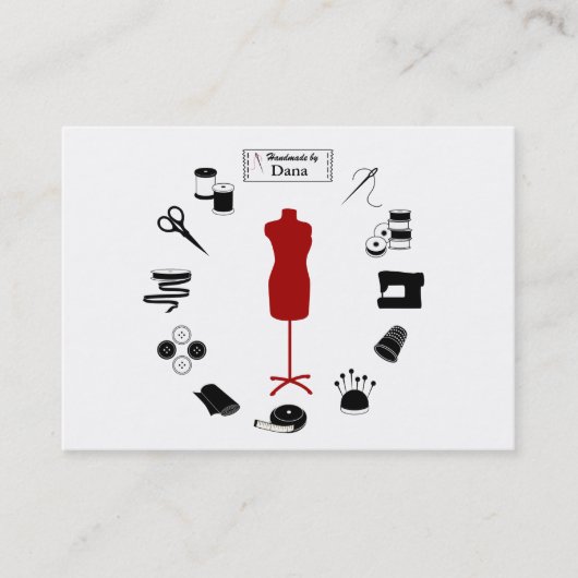 Customiser le Carte de visite Étiquette (Devant)