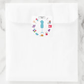 Customiser le Étiquette coudre à droite (Sac)