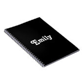 customiser le nom - carnet (Côté Droit)