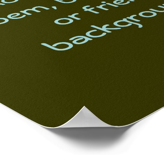 Customiser une affiche (Coin)