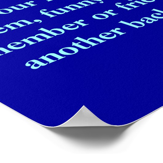 Customiser une affiche - Neon Blue Tree of Life (Coin)