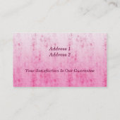 Customiser votre Carte de visite (Dos)