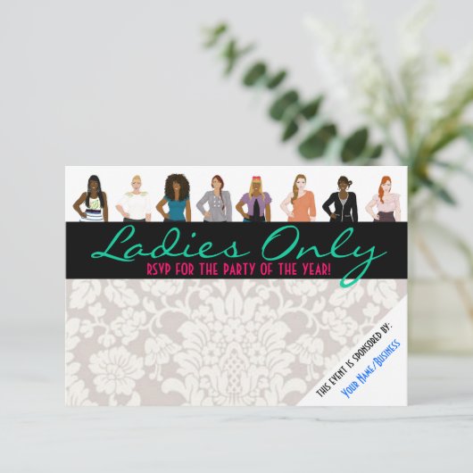 Customiser votre Invitation (Debout devant)