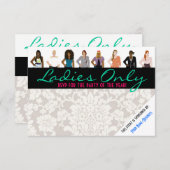 Customiser votre Invitation (Devant / Derrière)