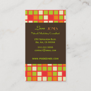 Customiser votre propre Carte de visite