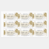 Customisez ce Modèle Étiquette de savon artisanal (Feuille)