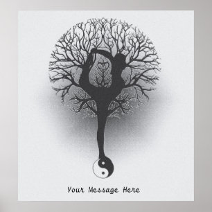 Customisez cette affiche - Yoga Tree