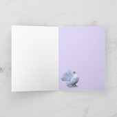 Customisez cette belle carte de voeux Dove (Intérieur)