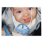 Customisez-le avec vos photos Grand sac cadeau (Devant)