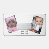 Customisez-le avec vos photos Votre texte (Clavier et souris)