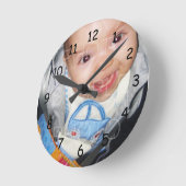 Customisez-le avec votre photo horloge visage (Angle)