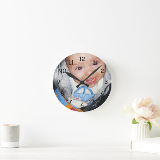 Customisez-le avec votre photo horloge visage (Maison)