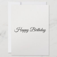Customisez une carte d'anniversaire