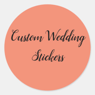Customisez vos autocollants de mariage