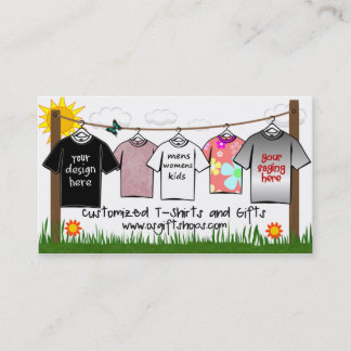 Customisez vos propres cartes de visite