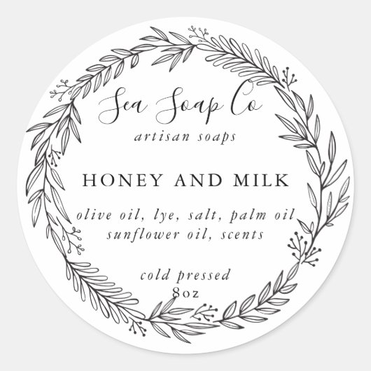 Customisez vos propres stickers de savon (Devant)