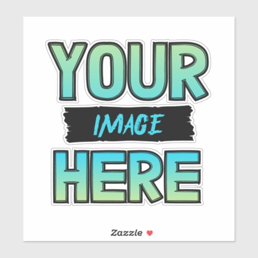 Customisez votre autocollant vinyle transparent ! (Feuille)