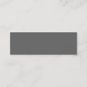 Customisez votre carte (Dos)