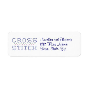 Customisez votre Étiquette de poinçonnage croisé