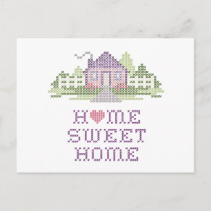 Customisez votre maison Sweet Home Carte postale