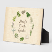 Customisez votre plaque de jardin 5 X 7 Herbes (Côté)