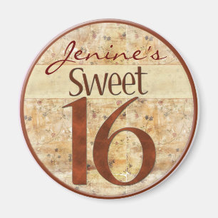 Customisez votre propre aimant du bonbon 16