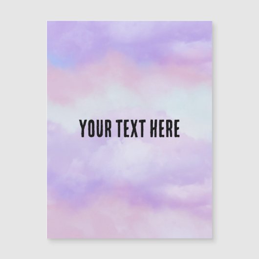 Customisez votre propre carte magnétique (Devant)