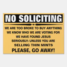 Customisez votre propre panneau de non-sollicitati