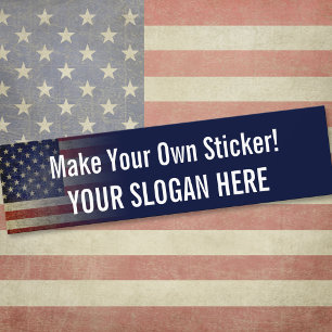 Customisez votre propre Sticker pare-chocs patriot