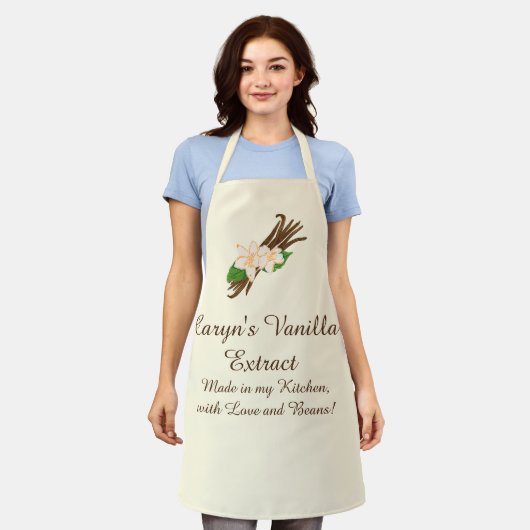 Customizabel Vanilla Extract Schort (Gedragen)