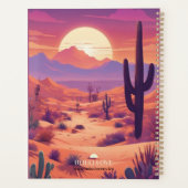 Customizable agenda, planner, name, year, desert (Dos)