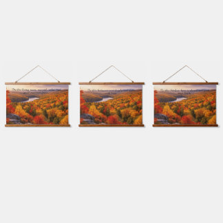 Customizable Autumn Wall Tapestry Set Home Gift Hangend Wandkleed